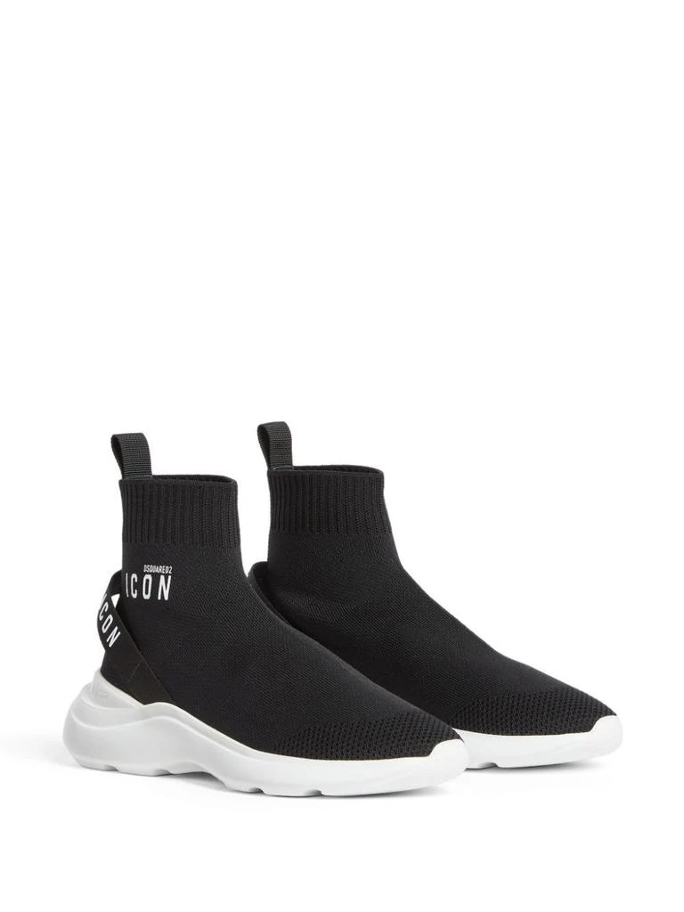 DSQUARED2 DSQUARED2 FLY SOCK-STYLE SNEAKERS 2