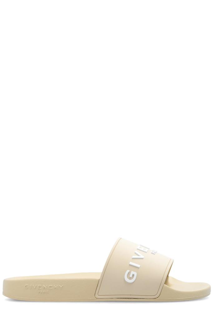 Givenchy Givenchy Logo Printed Slip-On Slides - Slippers