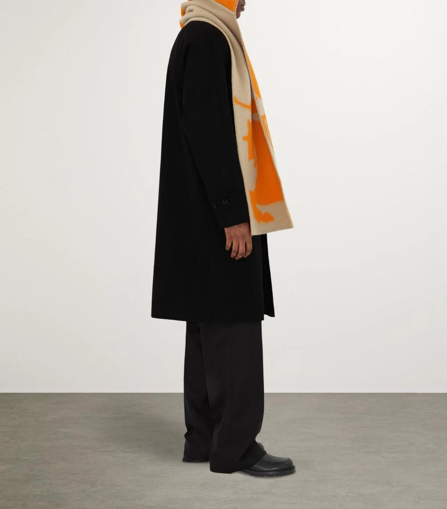 Burberry Wool Hooded Scarf 3
