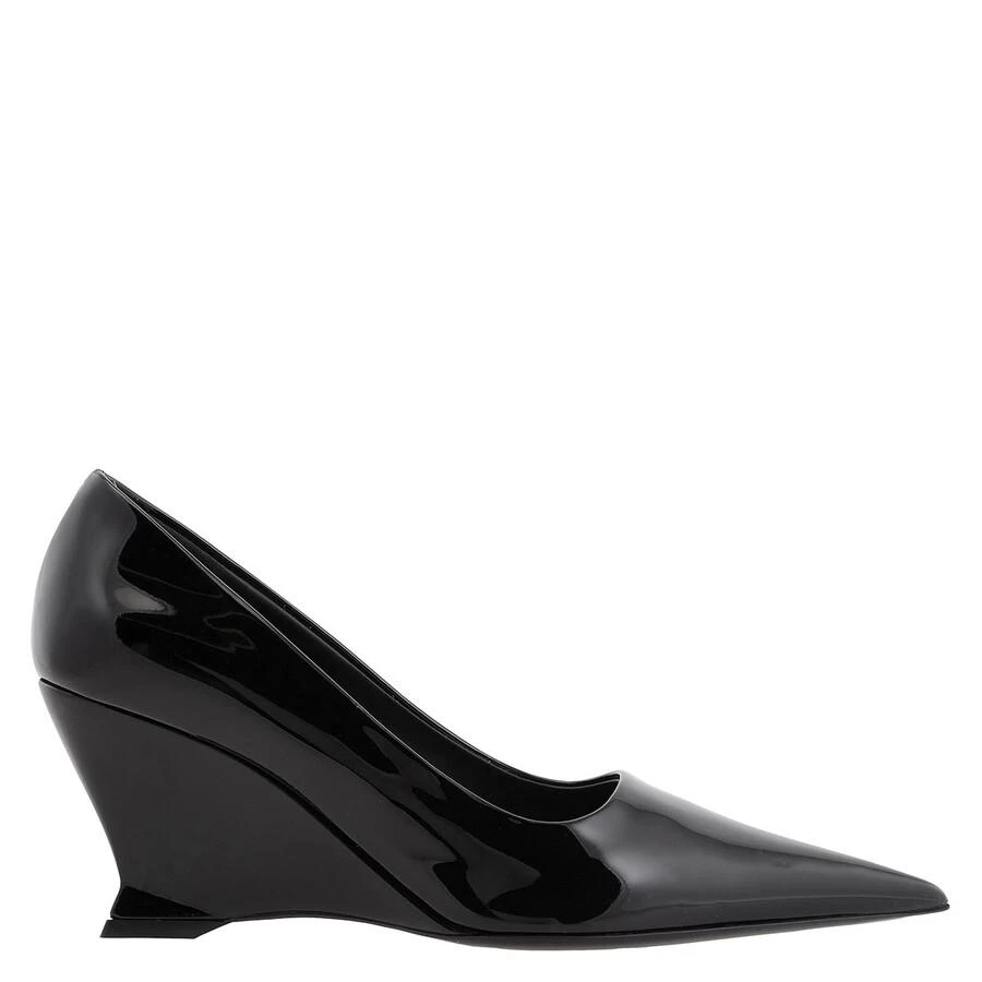 Salvatore Ferragamo Ladies Black Viola Wedge-Heeled Pumps