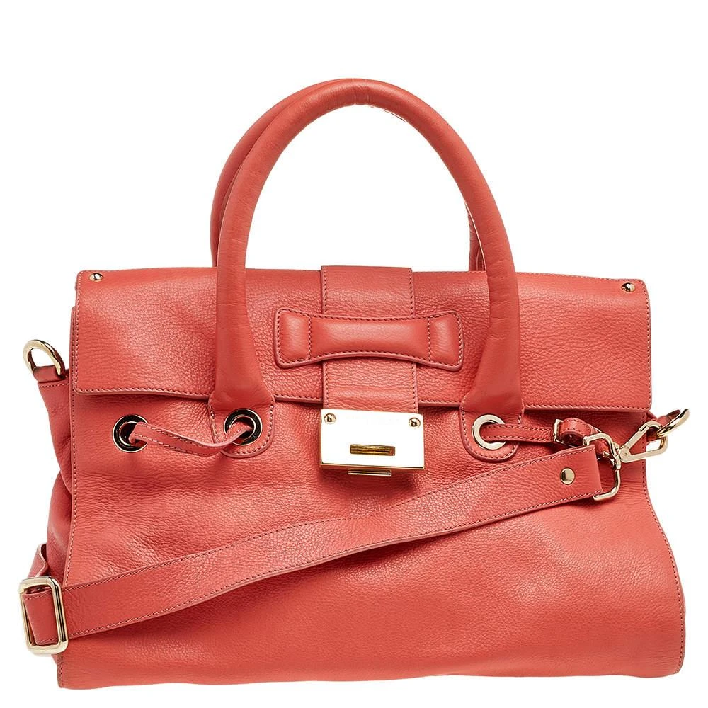 Jimmy Choo Jimmy Choo Coral Leather Rosalie Satchel 1