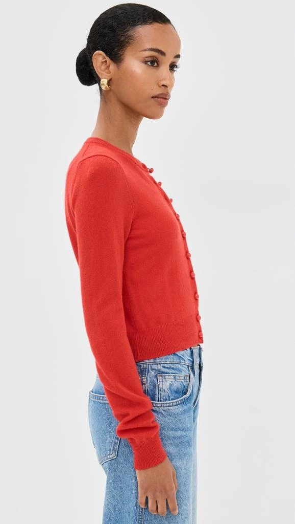 Reformation Caspia Cashmere Cropped Cardigan 3