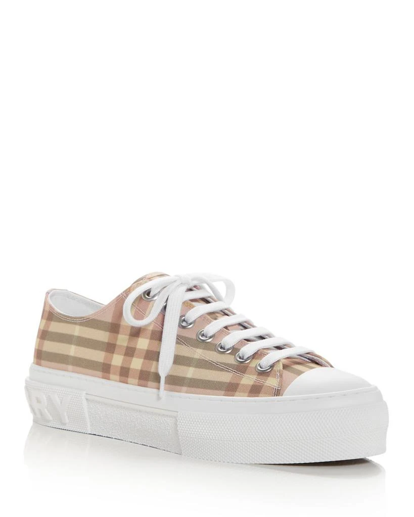 Burberry Women's Check Platform Sneakers 1
