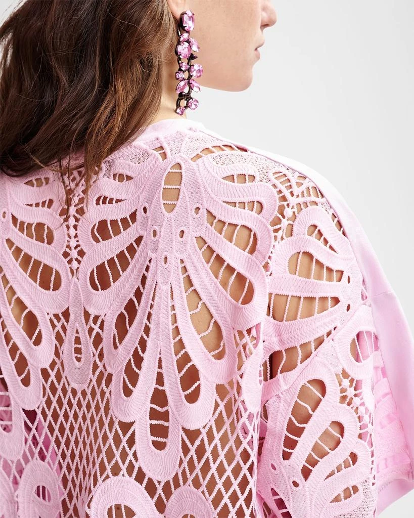 Essentiel Hintern Lace Back T-Shirt 5