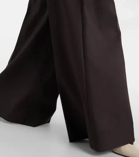 Stella McCartney High-rise wool wide-leg pants 5
