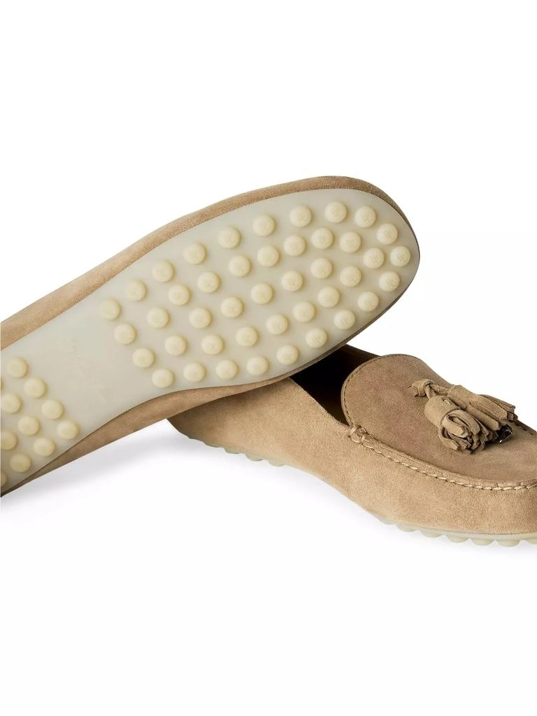 Loro Piana Dot Sole Leather Moccasin Loafers 5
