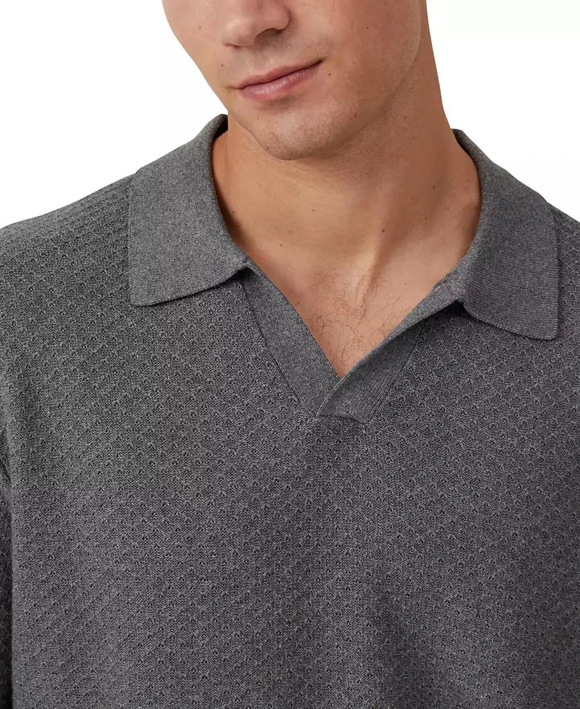 Cotton On Men's Jimmy Long Sleeve Polo 3