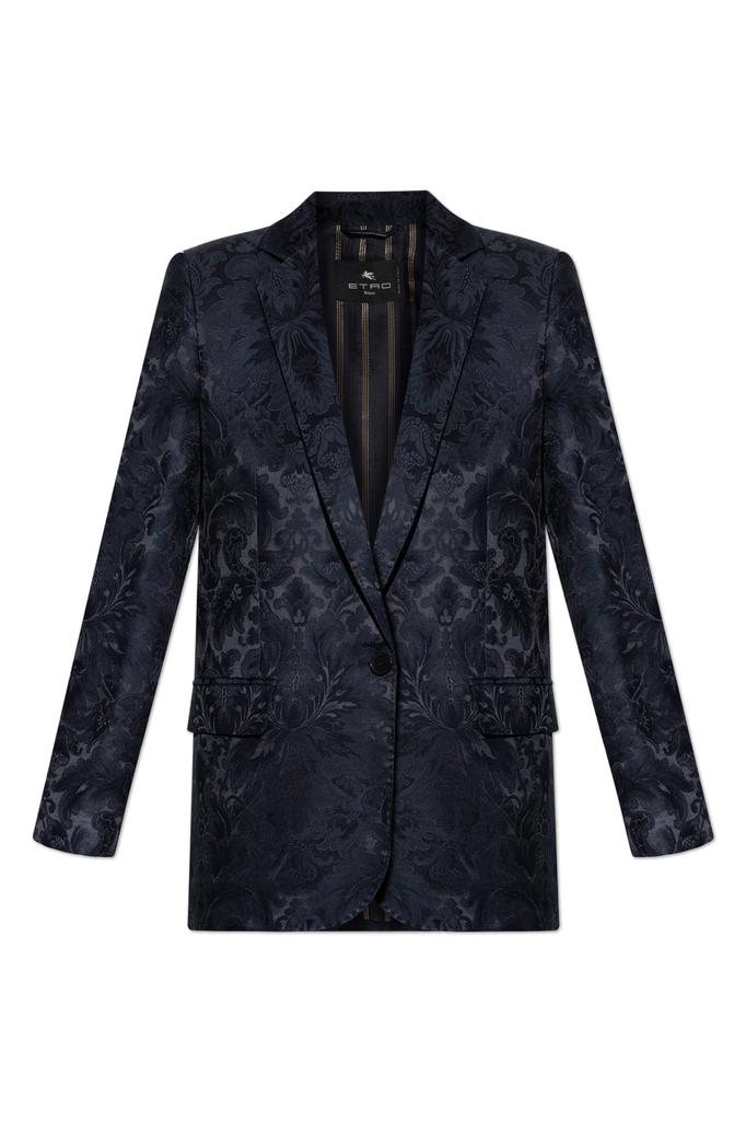 ジャケット ETRO Cotton cape with floral print Etro Cotton Cape With Floral Print – Ellie Belle