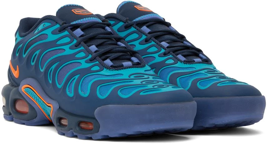 NIKE Navy & Purple Air Max Plus Drift Sneakers 4