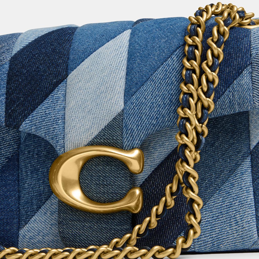 Coach Patchwork Tabby 26 Denim Shoulder Bag - Shoulder Bags