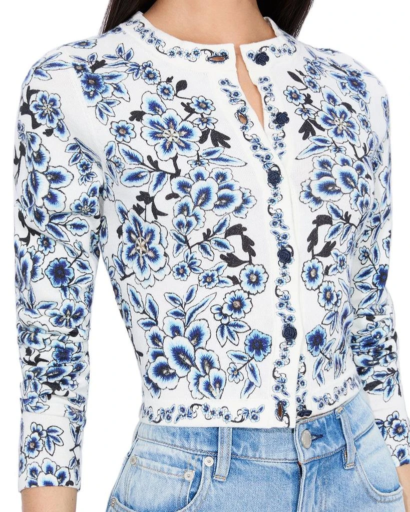 Alice + Olivia Carson Floral Cardigan 4
