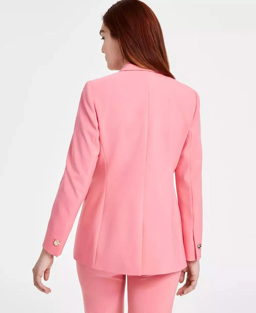 Anne Klein Women's One-Button Peak-Lapel Blazer 4
