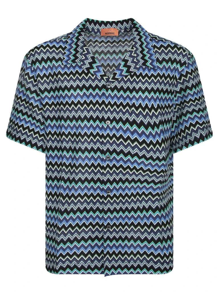 Missoni Missoni Zig Zag Short-Sleeved Shirt 1