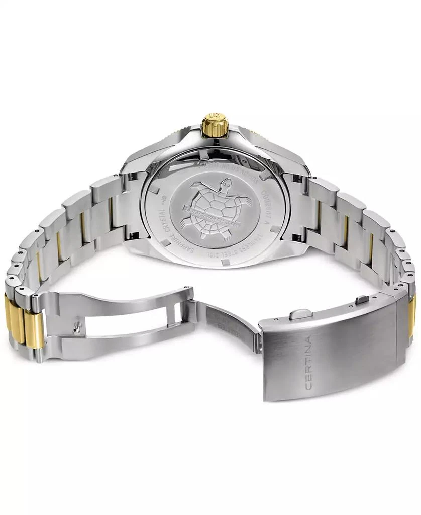 Certina Men's Swiss Automatic DS Action Diver Two-Tone Stainless Steel Bracelet Watch 43mm 4