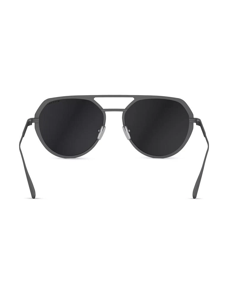 BVLGARI Octo 56MM Geometric Sunglasses 5