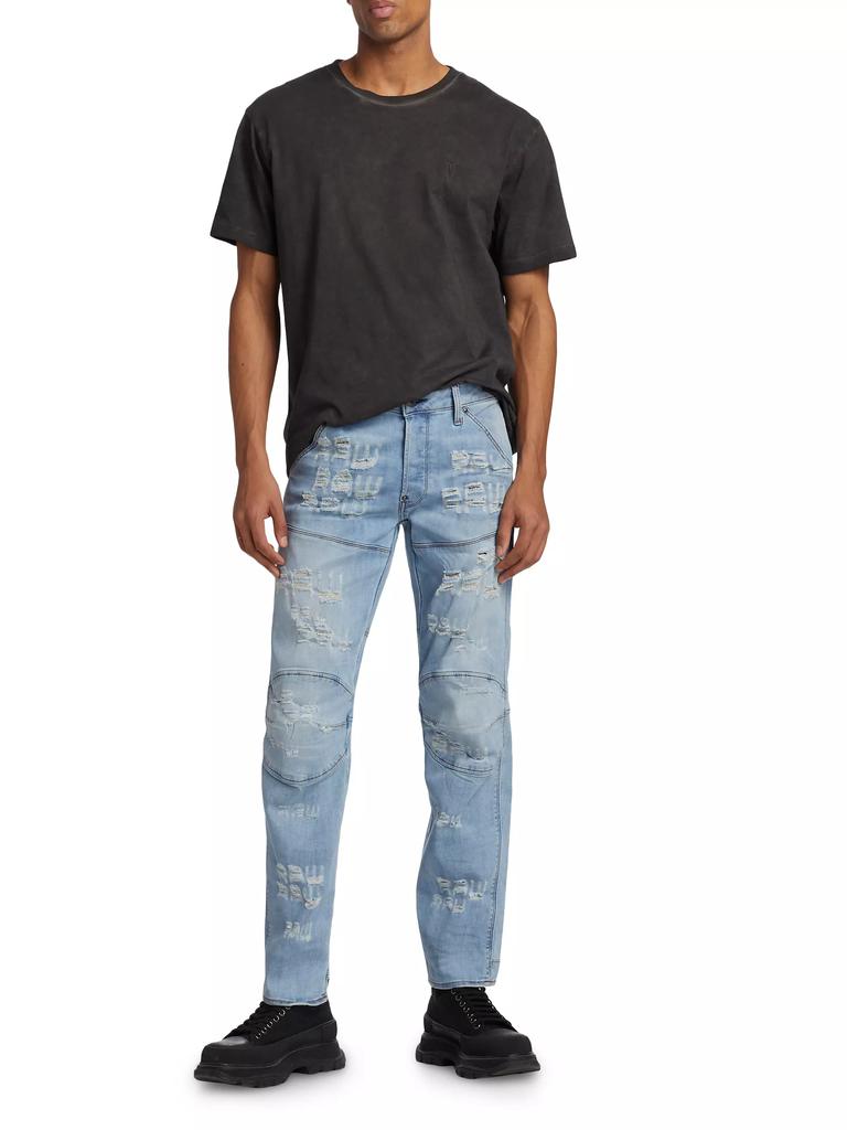 G-Star RAW 5620 Distressed Slim-Fit Jeans