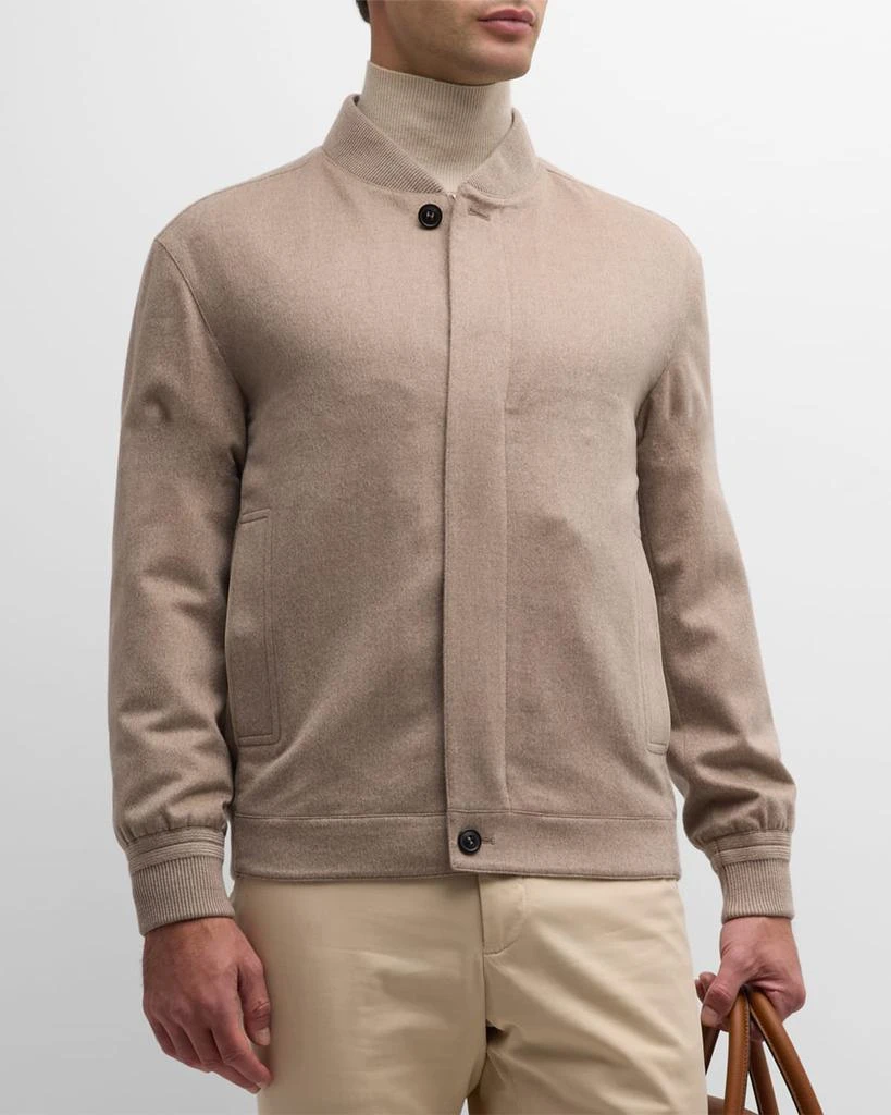 Zegna Men's Oasi Cashmere Elements Blouson Jacket 1