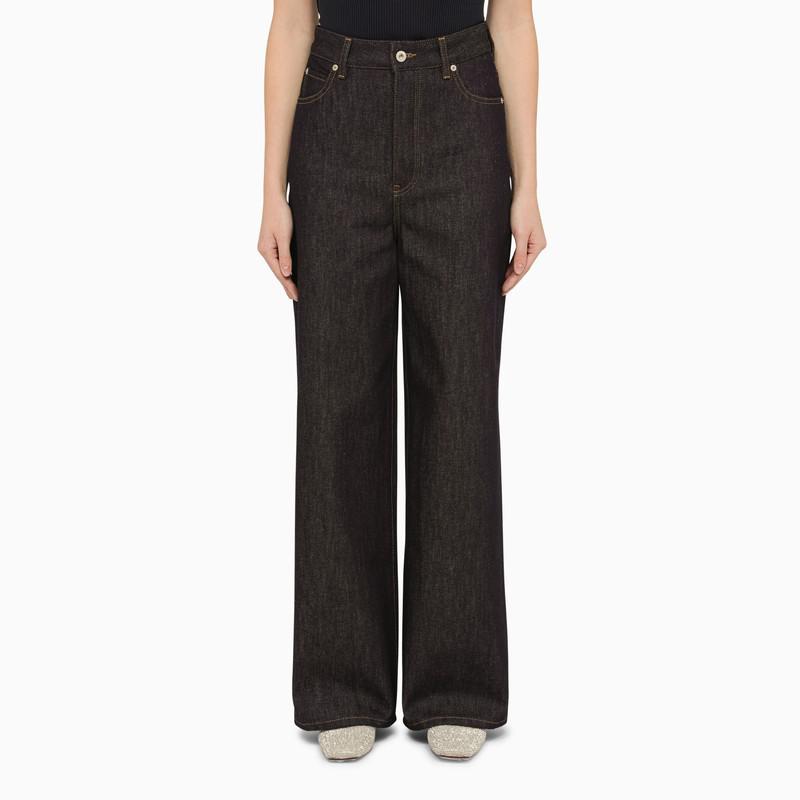 Loewe High-waisted wide denim jeans
