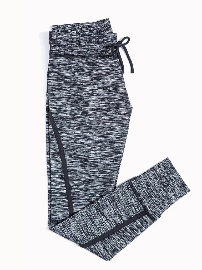 Vimmia Women's Comfort Fit Vigor Drawstrings Track Leggings In Ebony 1