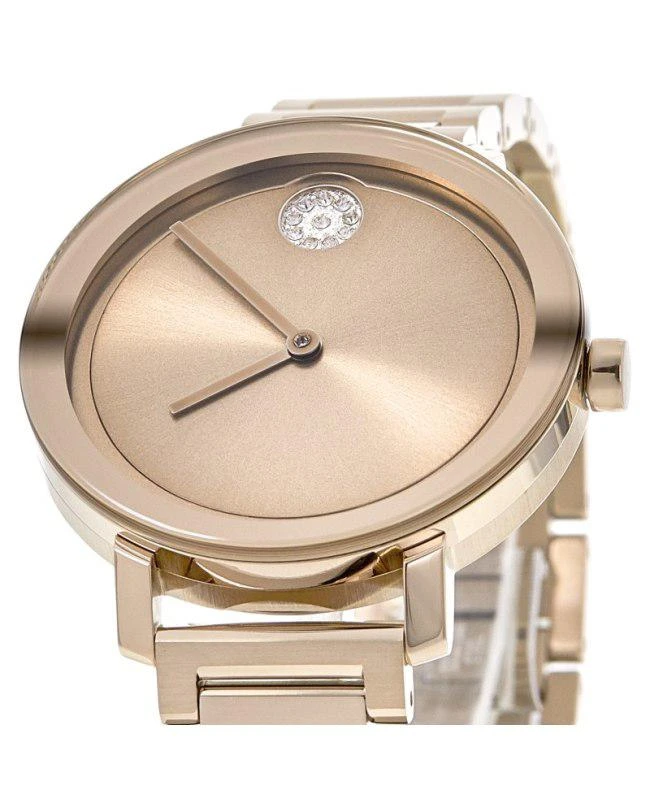 Movado Movado Bold Evolution Carnation Gold Rose Gold Steel Women's Watch 3600824 2