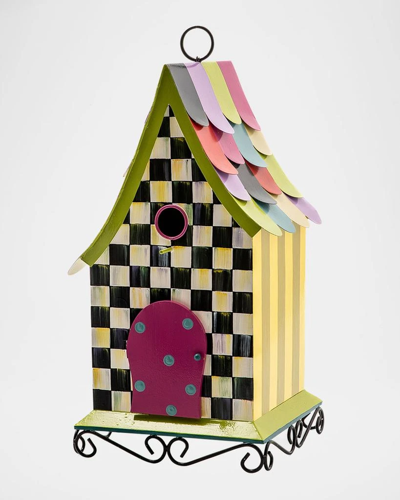 MacKenzie-Childs Courtly Cottage Birdhouse 1