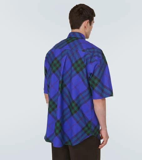 Burberry Burberry Check cotton bowling shirt 4