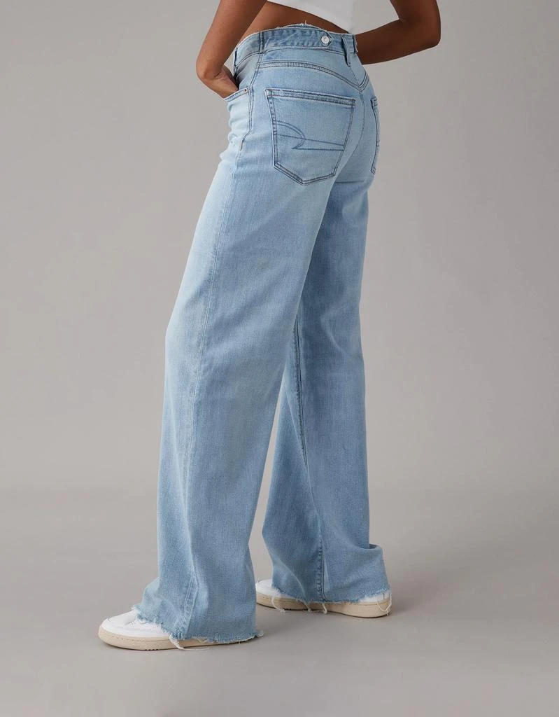 AE AE Dreamy Drape Stretch Super High-Waisted Baggy Wide-Leg Jean 1