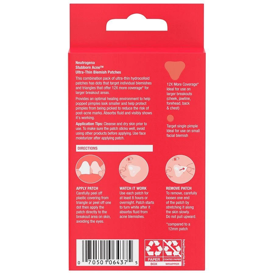 Neutrogena Stubborn Acne Blemish Patches 4