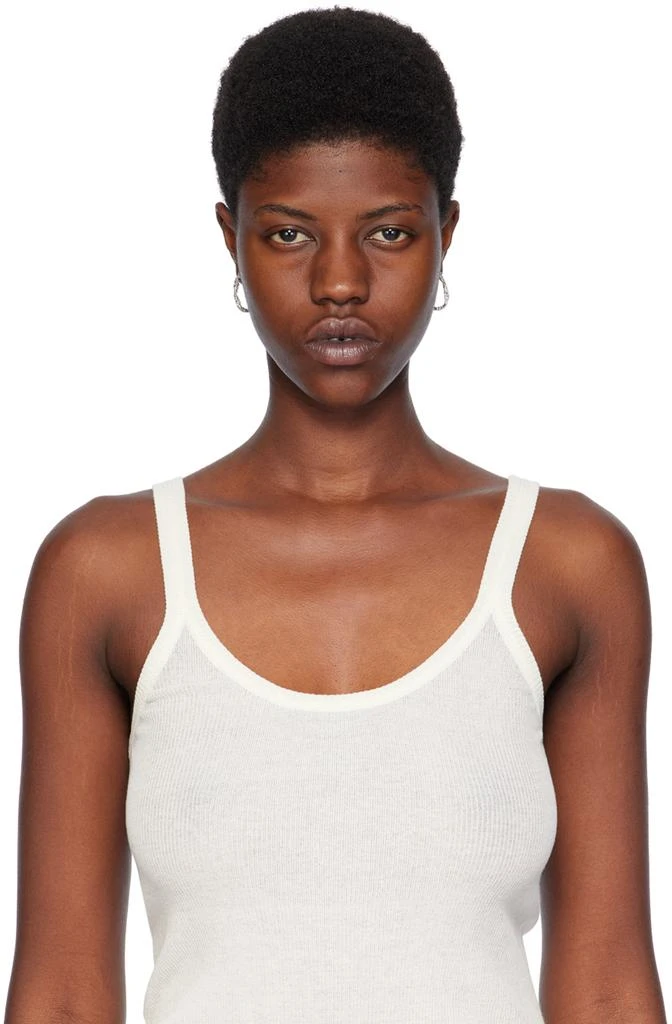 Veneda Carter Silver VC003 Medium Open Hoop Earrings 3