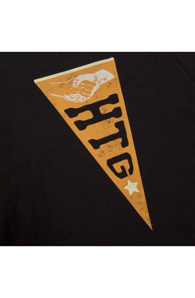 HONOR THE GIFT Seal Logo Cotton Graphic T-Shirt 9