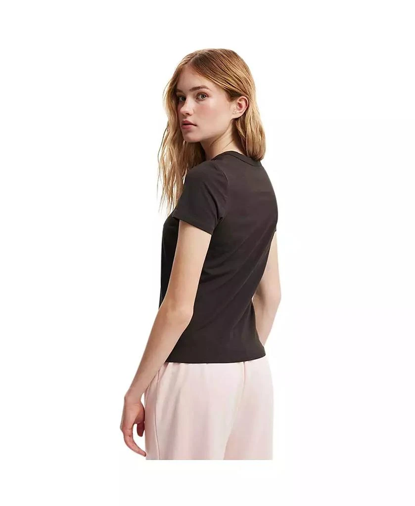 Cotton On Women's Fitted Graphic Longline Tee 2