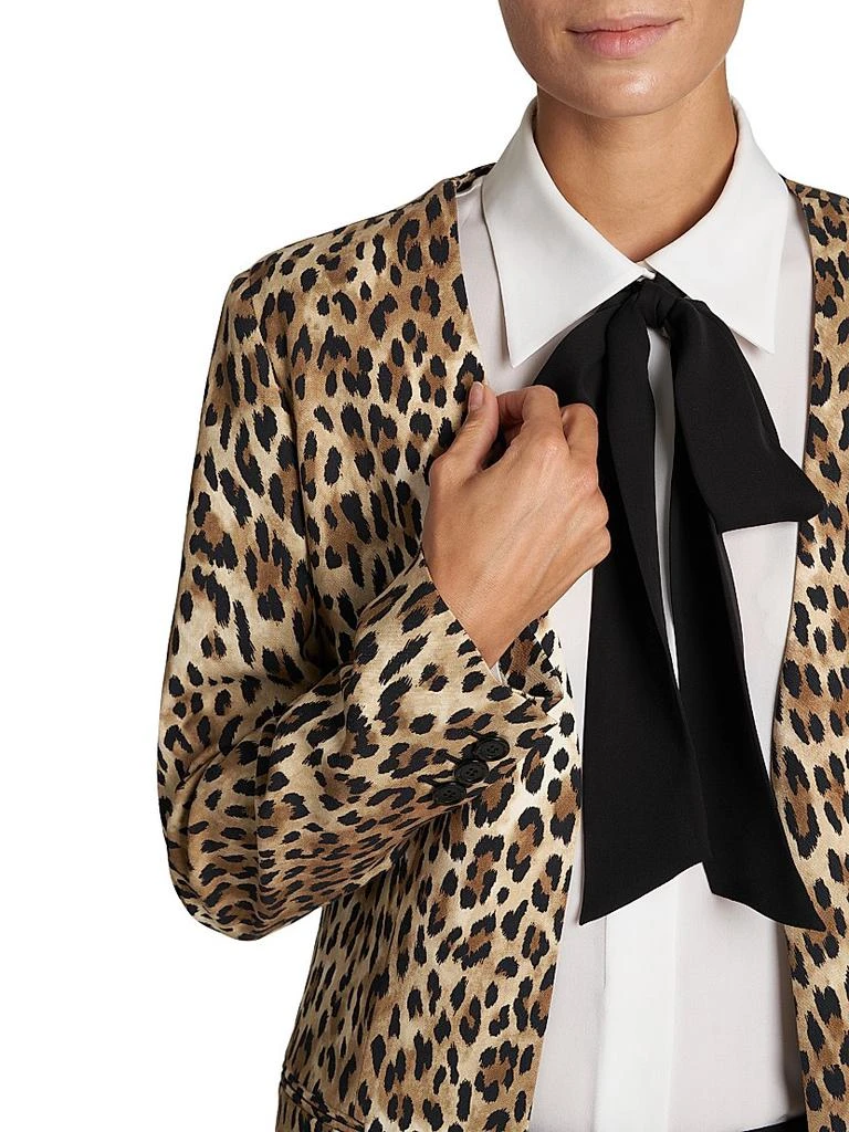 Moschino Silhouette of the Season Leopard Print Jacket 6