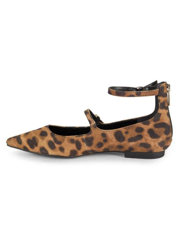 Kenneth Cole Nolita Leopard Print Leather Flats 4