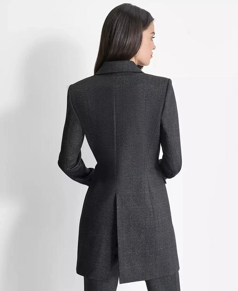 DKNY Women's One-Button Long Blazer 2