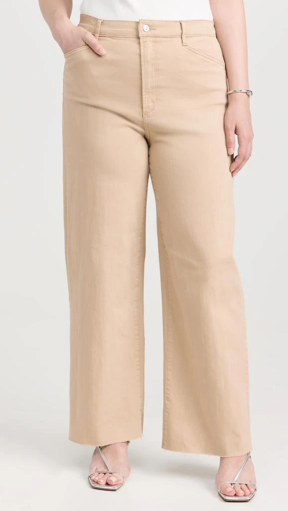 Favorite Daughter The Mischa Super High Rise Wide Leg Ankle Jeans 7
