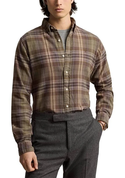 Ralph Lauren Ralph Lauren Classic Fit Plaid Brushed Flannel Shirt 1