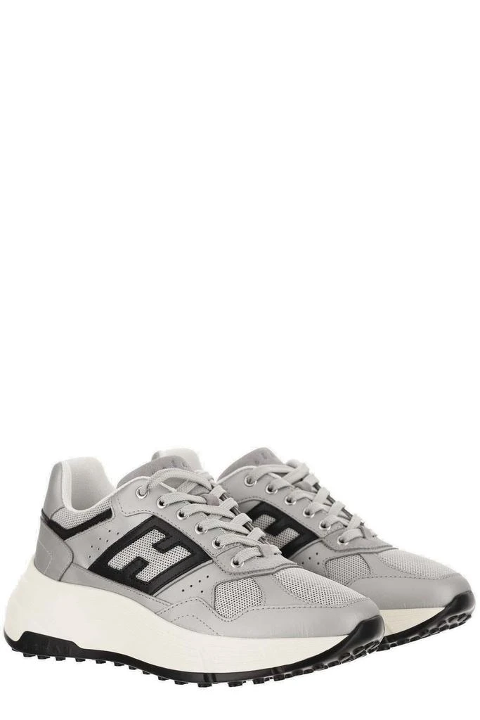 hogan Hogan H669 Side Logo Patch Low-Top Sneakers 2