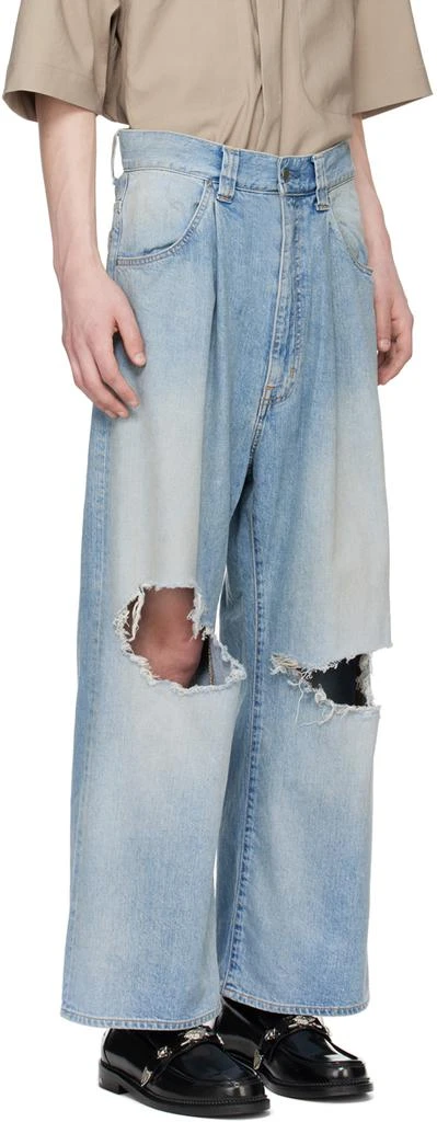 JieDa Blue Damage Jeans 2