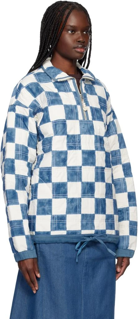 Story mfg. Blue & White Mineral Jacket 2