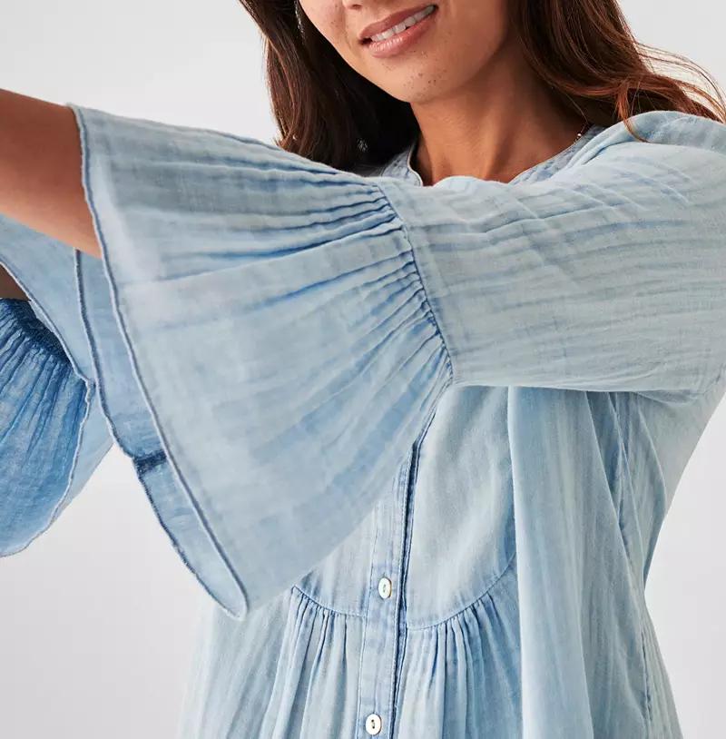 Faherty Faherty Women's Dream Cotton Gauze Kasey Dress - Dresses