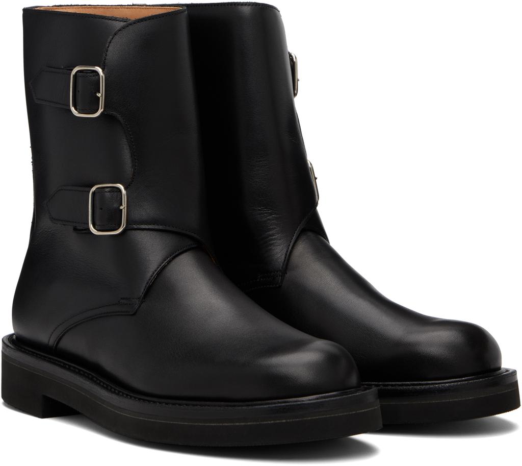 靴 AURALEE Leather Boots Auralee Leather Boots | Black | Canoe Club