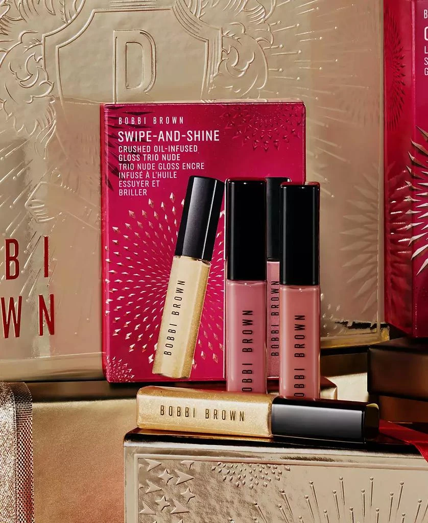 Bobbi Brown 3-Pc. Swipe-And-Shine Crushed Oil-Infused Lip Gloss Gift Set 9