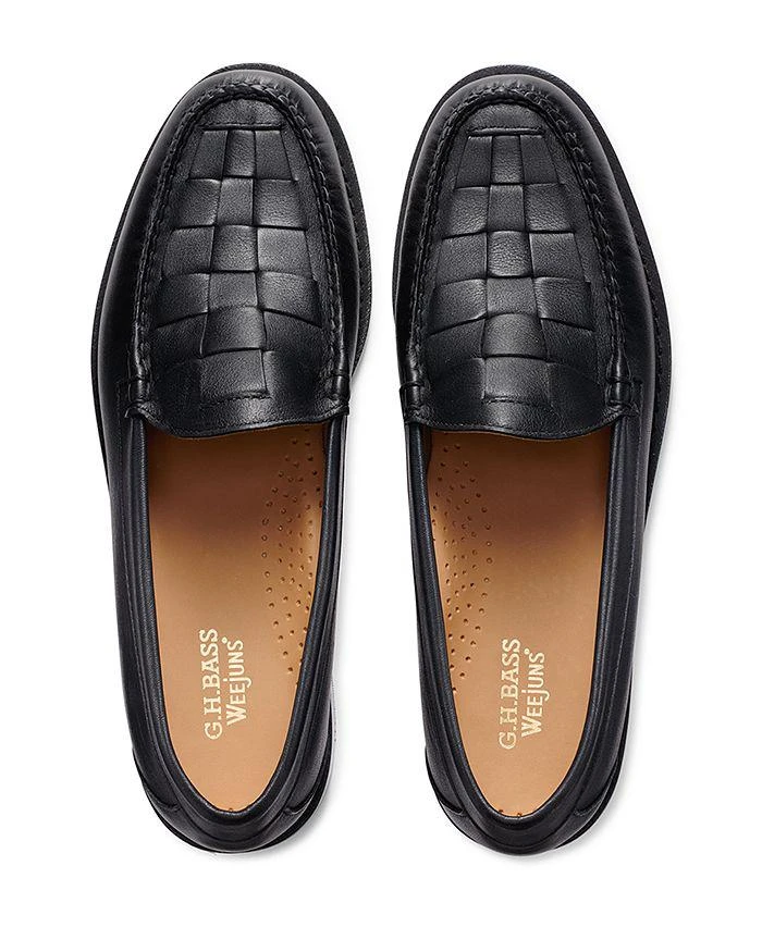 G.H.BASS Larson Venetian Weeve in Black leather loafer mens size 12 Shop G.H. BASS Men main image 2