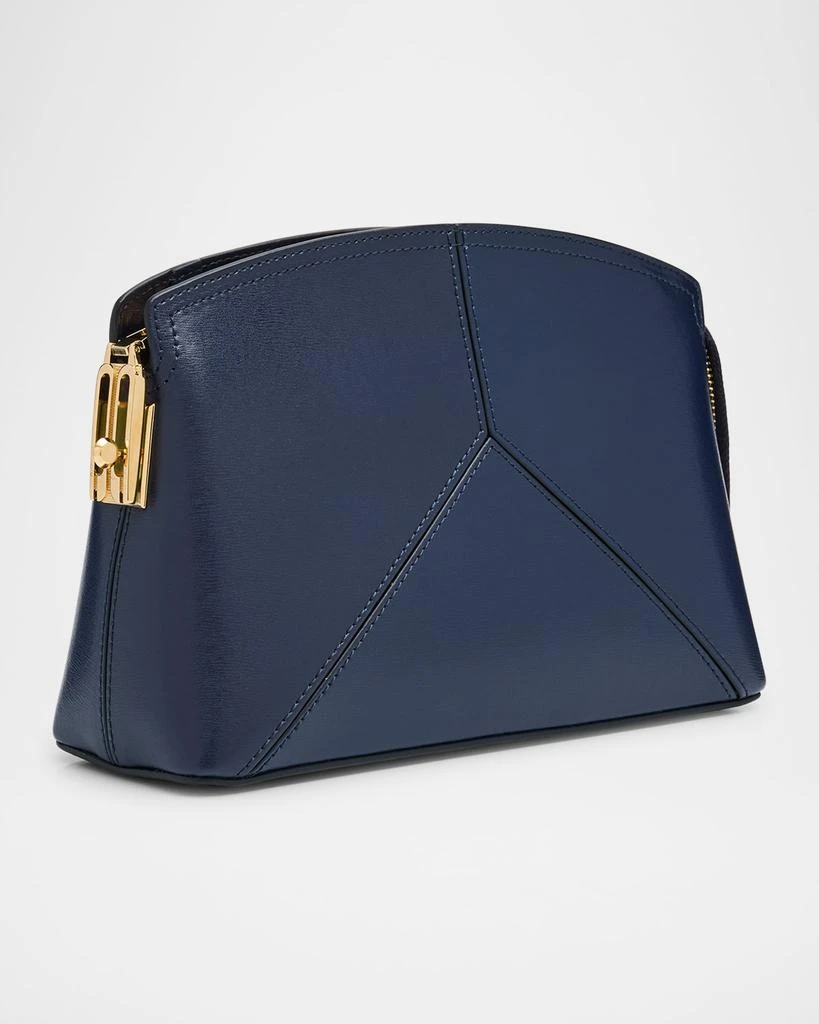 Victoria Beckham The Victoria Zip Leather Crossbody Bag 3