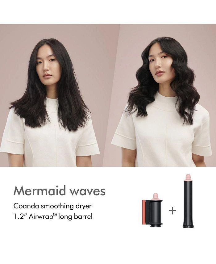 Dyson Special Edition Airwrap Multi-Styler Complete Long for Straight and Wavy Hair | Strawberry Bronze/Blush Pink 6