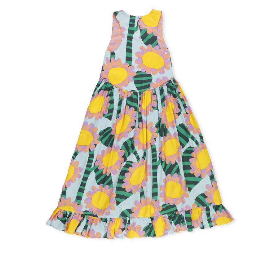 Stella McCartney Kids Floral Printed Sleeveless Dress