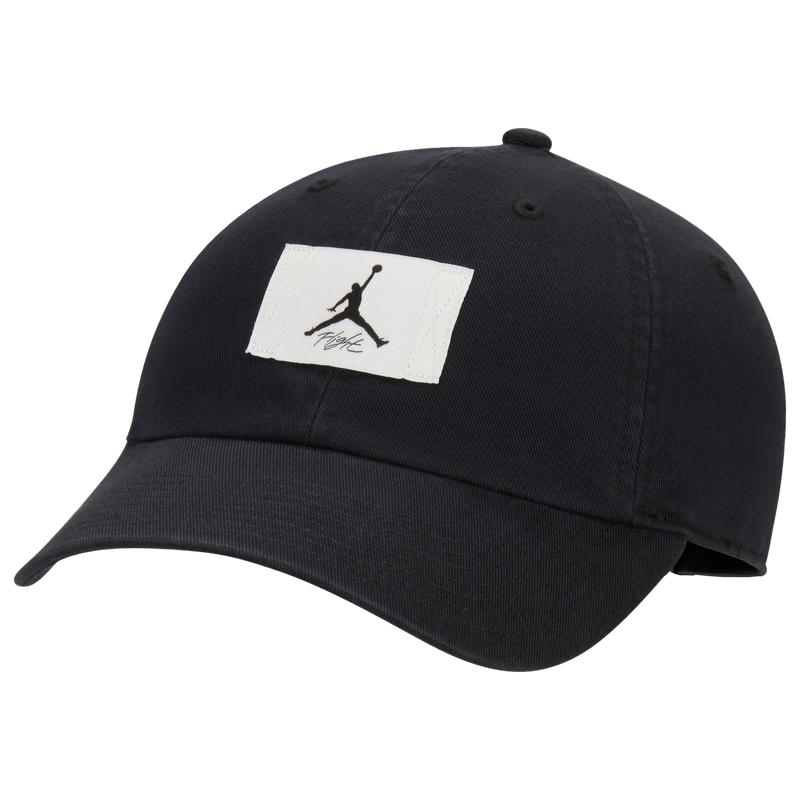 Jordan Club H86 Patch Adjustable Cap Men s Black White L XL