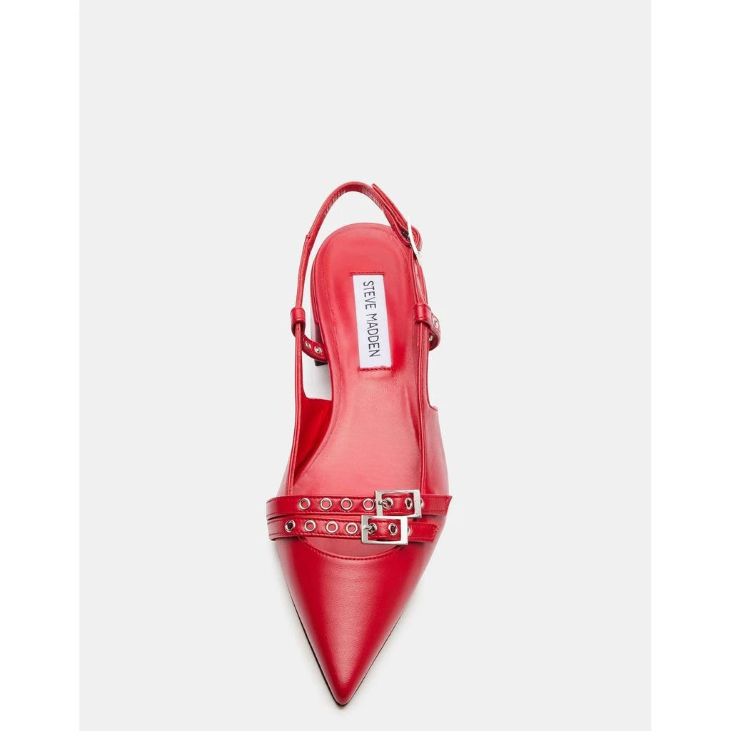 Steve Madden Modish Red Leather 4