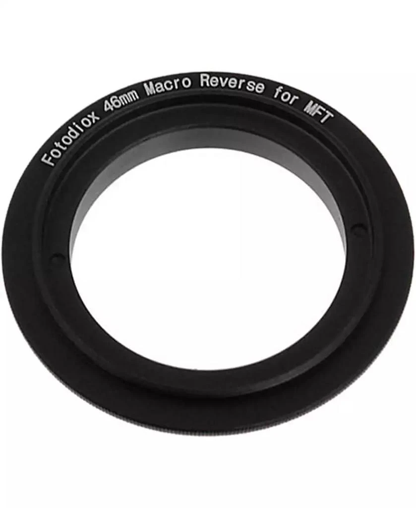 Fotodiox 46mm Filter Thread Macro Reverse Mount Adapter Ring for Micro Four Thirds (MFT, M4/3) Cameras