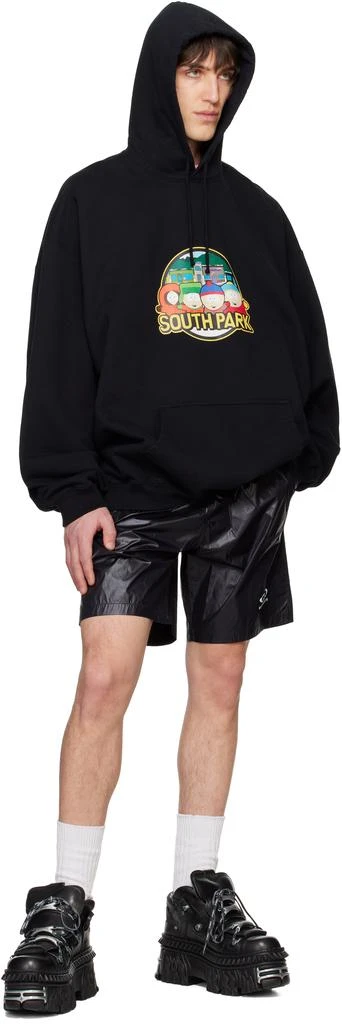 Vetements Black 'South Park' Oversized Hoodie 4